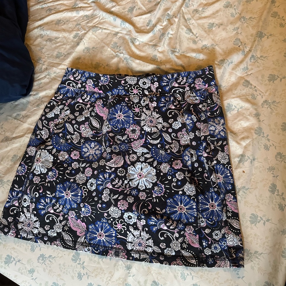 Floral Patterned Women's Skort
